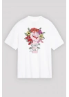 8 Mart Dünya Kadınlar Günü İçin Özel Baskılı T-shirt - Beyaz