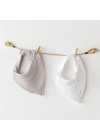 AC25616 Ocean İs My Happy Place 2Li Fular Grey White