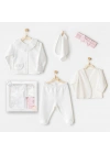 AC25650 Cuddly Bunny Bear 5Li Hastane Çıkışı Ecru Pink
