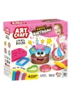 Art Craft Doğum Günü Oyun Hamuru Seti 10 Parça