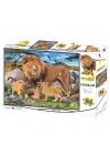 Aslan Ailesi 500 Parça Yetişkin Puzzle