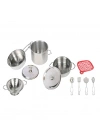 ATF-3815-1A 11 PARÇA ÇELİK TENCERE TAVA SET