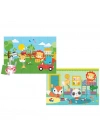 Baby Railway & Bedtime 2’si 1 Arada Puzzle