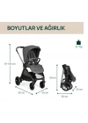 Bellagio Bebek Arabası Black Satin