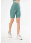 Biker Sporcu Şort - Mint Yeşil