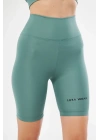 Biker Sporcu Şort - Mint Yeşil