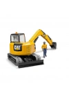 Cat Mini Ekskavatör Ve İnşaat İşçisi BR02466