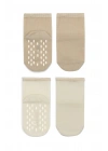 Çemberli Basic Penye Kaymaz Soket Çorap 2li 10146 Bej