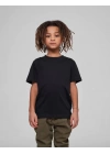 Çocuk Unisex Basic T-Shirt - Siyah