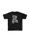Çocuk Unisex Baskılı T-Shirt - Siyah