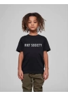 Çocuk Unisex Baskılı T-Shirt - Siyah