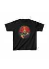 Çocuk Unisex Baskılı T-Shirt - Siyah