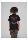 Çocuk Unisex Baskılı T-Shirt - Siyah