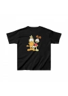Çocuk Unisex Baskılı T-Shirt - Siyah