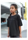 Çocuk Unisex Baskılı T-Shirt - Siyah