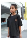 Çocuk Unisex Baskılı T-Shirt - Siyah