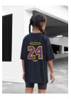 Çocuk Unisex Baskılı T-Shirt - Siyah