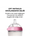 Comotomo Antikolik Silikon Biberon 250 ml 3-6 Ay Pembe