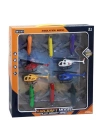 D003-4W METAL UÇAK HELİKOPTER
