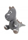 Dino Peluş Oyuncak Gri 25 cm
