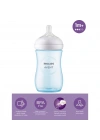 Doğal Tepkili Natural Response PP Biberon 260 ml 1+ Ay Mavi
