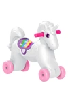 Dolu Unicorn Sallanan Tekerlekli At