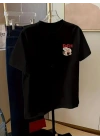 Erkek Oversize Tişörtü  Popeye the Sailor Retro Vintage Ispanak | Hediye olarak idealdir, farklı boyutları mevcuttur. - Siyah