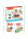 FP2755 TAK ÇIKAR PUZZLE HAYVANLAR
