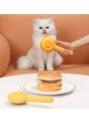 Hamburger Şekilli Otomatik Temizlenen Evcil Hayvan Fırçası