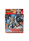 HW-668-1-2 Işıklı Dönüşebilen Robot Araba -Vardem