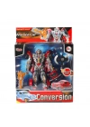 HW-668-1-2 Işıklı Dönüşebilen Robot Araba -Vardem