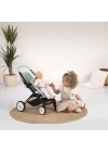İkiz Oyuncak Bebek Arabası Yeşil