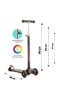 IŞIKLI SCOOTER SİYAH