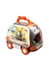 JND-6801 Taşıma Araba Çantalı Hareketli Pilli Kedi Set -Vardem Oyuncak