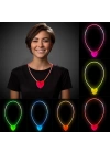 Karanlıkta Yanan Glow Stick Kalp Şekilli Kolye 6 Renk 6 Adet