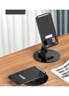 Katlanabilir Telefon Tutucu Stand Yuvarlak Tabanlı CM-074