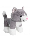 Kedi Peluş Gri 36 cm