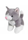 Kedi Peluş Gri 36 cm