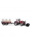M. Ferguson 7480 ve Kütük Taş. Römork