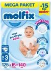 Mega Paket Bebek Bezi 3 Beden 4-9 Kg 140 Adet