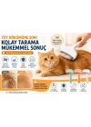 Metal Uçlu Evcil Hayvan Tüy Toplama Tarağı