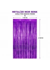 Mor Metalize Parti Perdesi 100x200 cm – Kapı ve Arka Fon Perdesi