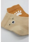 NessiWorld Bear Penye Soket Çorap 2Li BS10116 Bej