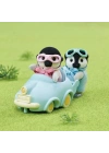Penguen Bebekler Araba Keyfi 5695