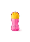 Pipetli Bardak 300 ml Kız