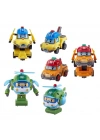 POLI ZR-915 Robocar Poli Quick Transforming Mini Rescue Deluxe Set