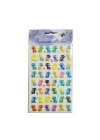 Puf Sticker Balıklı Kedi