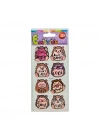 Puffy Stickers Kirpi