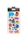 Puffy Stickers Oynar Gözlü Şaşkın Balıklar