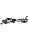 Ram 2500 Polis Aracı,Römork,Zodyak, 2 Figür Ve Aksesuarlar